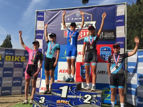 Katerina Nash finishes with a sweep of the weekend's events in Fontana - Photo RideBiker Alliance