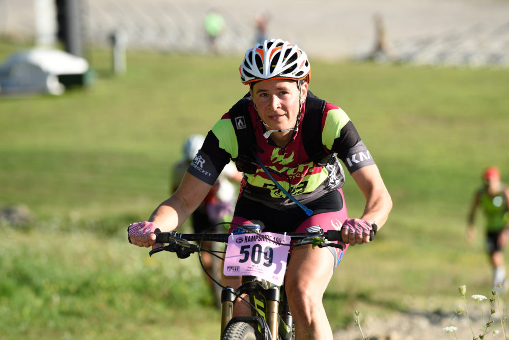 East coast domination is the name of the game for Karen Potter and she showed it again at the Hampshire 100k. Photo by: David Smith Photos