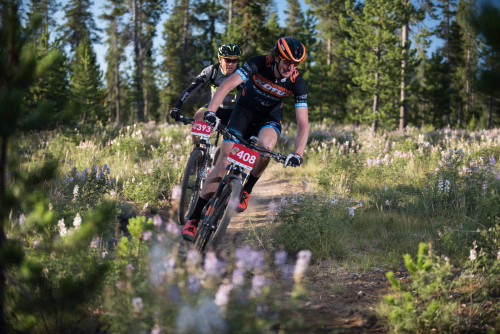 Barry Wicks is shadowed by Josh Tostado - Photo by Alan Brandt Photography