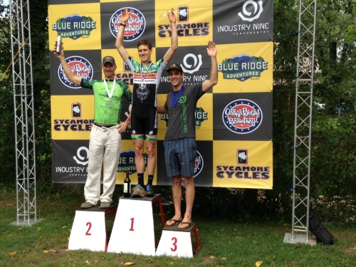 Men's Podium.