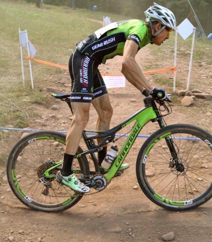 Alex digs deep at the Mount St. Anne world cup