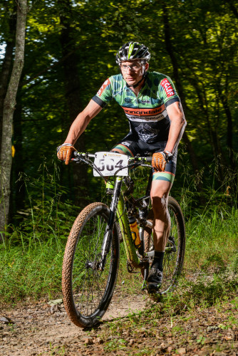Keck Baker took the open men's race and the series title in Georgia. Photo by H&H Multimedia