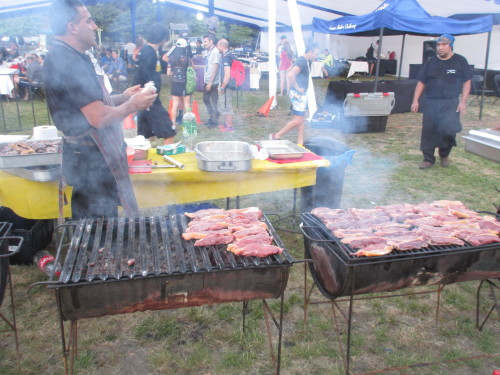 Steaks, just in case the lamb isn't enough meat for you.