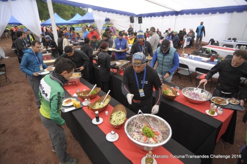 Food at the TAC was tasty and in large amounts. Photo by: Marcelo Tucuna/TransAndes Challenge 2016