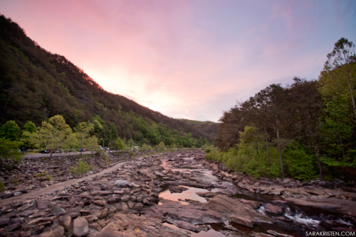 Riders are treated to the spectacular scenery around Ducktown, Tennessee. Photo by Sara Kristen/SaraKristen.com