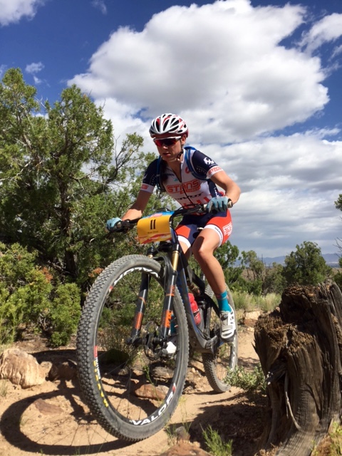 Rose Grant (Pivot/NoTubes) dominated from start to finish in Grand Junction. Photo by Shannon Boffeli