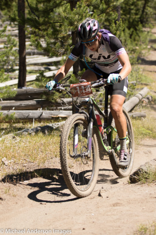 Race winner Serena Bishop-Gordon. Photo by: Michael Anderson Images