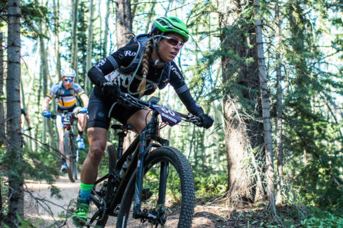 Racing for Rolf Prima, Emma Maaranen finishes third in the 6 day women's pro/open category just 10 seconds off of second place Kaysee Armstrong. 